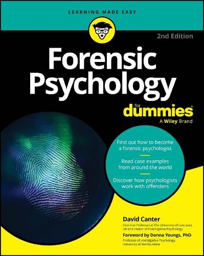 Forensic Psychology For Dummies - Image 3