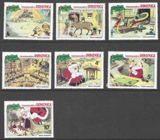 Dominica 1981 Christmas Stamps