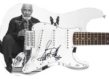 Sonny Rollins Signed Autographed 1/1 Custom Graphics Photo Guitar ACOA