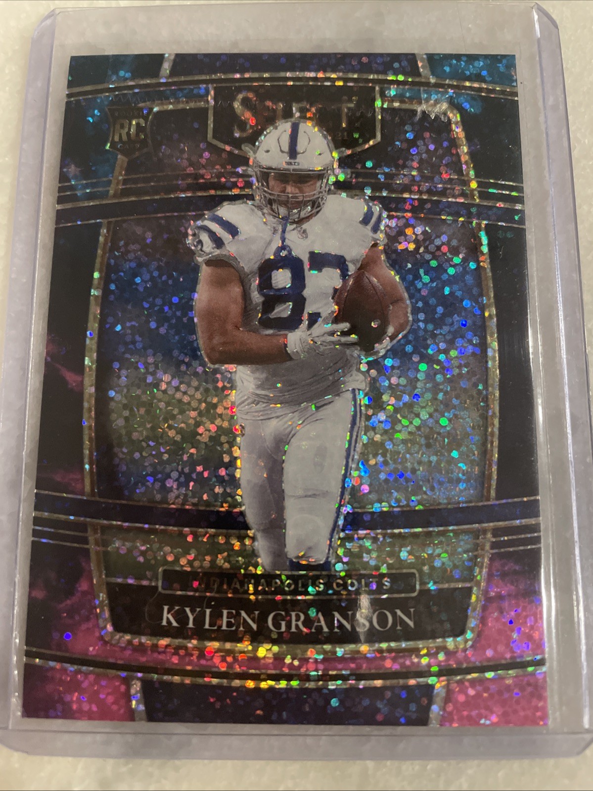 Kylen Granson Panini Select #94 Cosmic