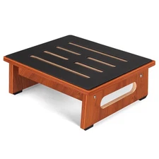 One Step Stool for Adults Seniors with Non-Slip Rubber Stepping Surface, Heav...