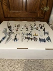 Lot Of 40 Star Wars Micro Machines  Vehicles & Figures Hasbro Gallob Vintage