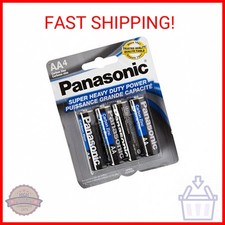 Panasonic 5734 16PC AA Batteries Super Heavy Duty Power Carbon Zinc Double A Bat 0.90 per gallon