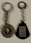 Rare Basque Jai Alai Keychains. One Leather One Metal. Fun Memorabilia.