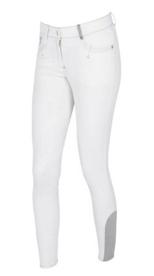 Covalliero BasicPlus Damenreithose Gr. 46 weiß Tunierreithose T15B