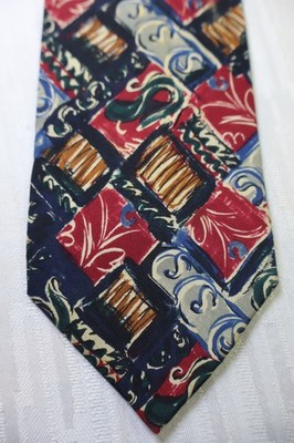Ungaro Paris 100% Seide Silk Krawatte Necktie Made In Italien Vintage Klassisch