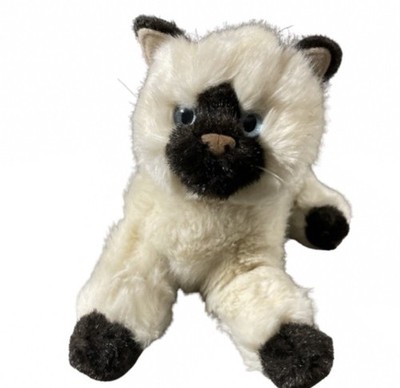 Douglas Cuddle Toy Tasha Siamese Himalayan Soft Plush Kitty Cat Stuffed Animal