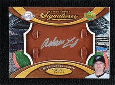 2007 Sweet Spot Brown Silver Ink 25/25 Adam Lind #SS-LI Auto 0o48