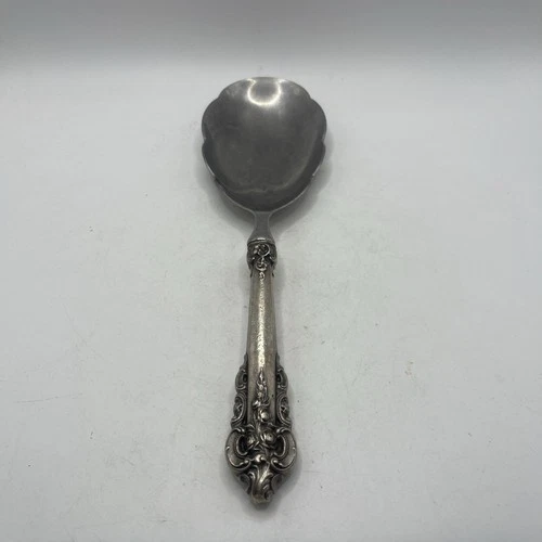 Vintage 1941 Wallace Grande Baroque Soup Ladle or Serving Spoon