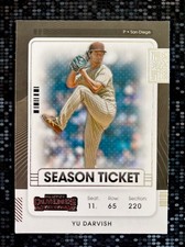2021 Panini Contenders - Season Ticket - Yu Darvish - #96 - San Diego Padres