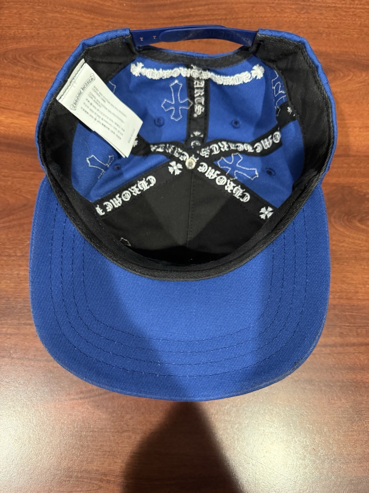 Authentic Chrome Hearts CH Cross Patch Blue/White… - image 6