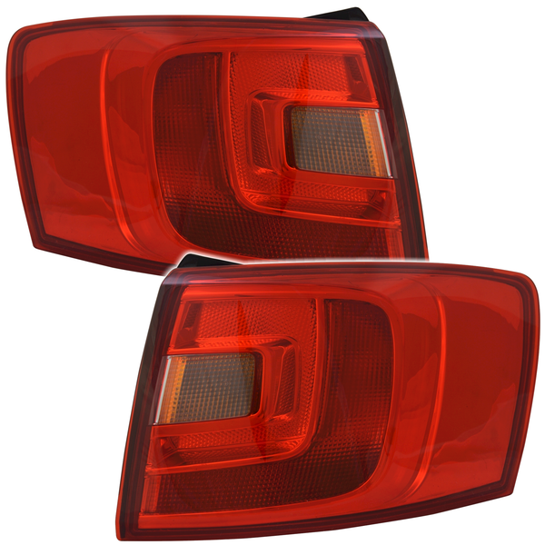 RüCkleuchten Set FüR VW Jetta IV 162 10-14 RüCklichter Heckleuchten Hinten TYC-image