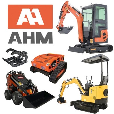 AHM Mini Micro Excavators OWNER S MANUALS Skid Steer Remote Control Lawn Mowers