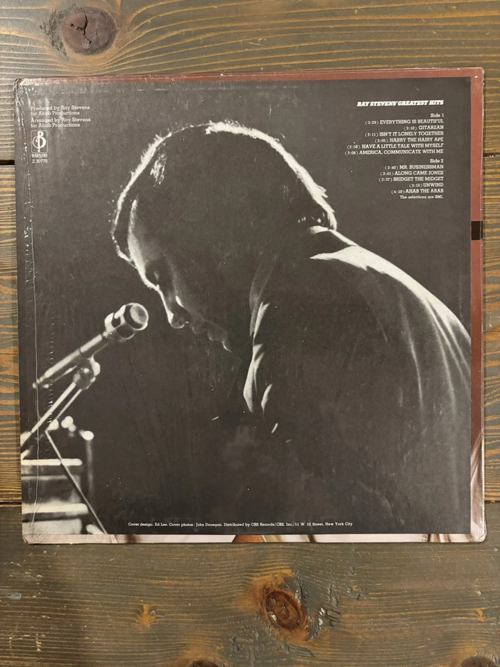 Ray Stevens Greatest Hits LP Vinyl Record Album Z-30770 - Image 2 of 4