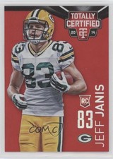 2014 Panini Totally Certified Mirror Platinum Red 6/25 Jeff Janis #124 1m1a