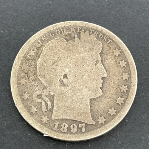 1897-P Barber Quarter — photo from another recent sale
