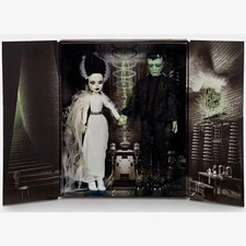 Monster High Skullector Frankenstein Bride of Frankenstein 2pc 11in Set Opened