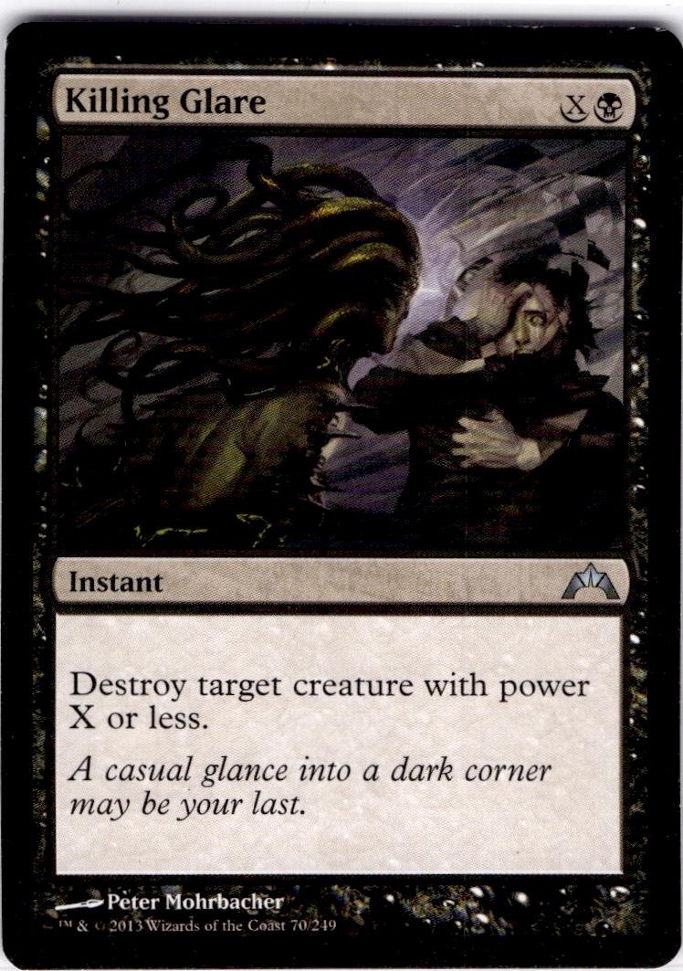 MTG Killing Glare Gatecrash Uncommon #70