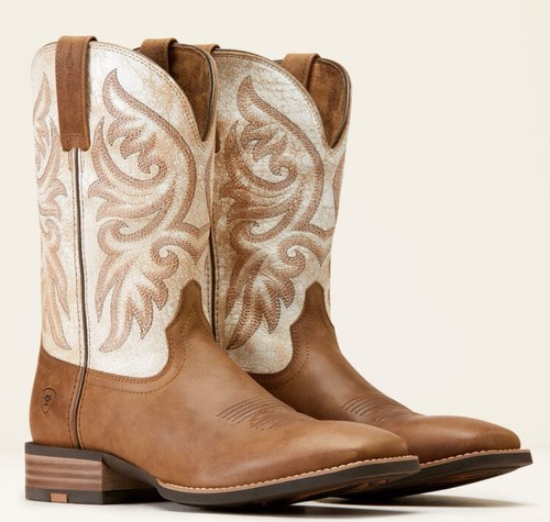 Herren 10 D Ariat 10047023 Steinschleuder SMARTLITE Eckige Zehe ATS EH Cowboystiefel - Bild 4 von 6
