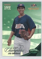 2013 USA Baseball Champions Certified National Team Mirror Green Jio Orozco 0a7
