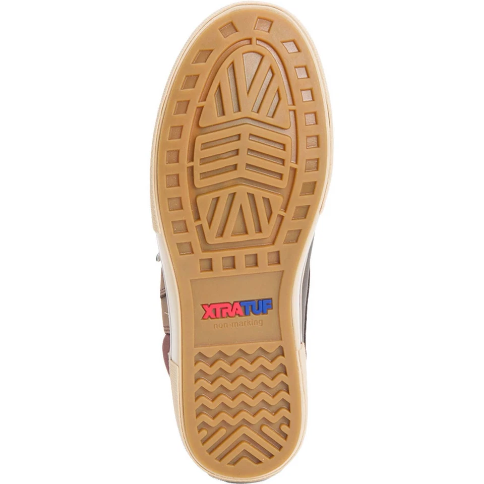 Botas al tobillo de cuero marrón XTRATUF LAL900 - Calzado impermeable duradero Foto 2 de 4