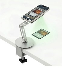 Overhead Phone Stand Desk Mount Adjustable Arm Clamp for Recording