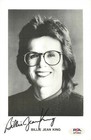 Billie Jean King Tennis Signed Autograph 5.5 x 8.5 Photo PSA DNA