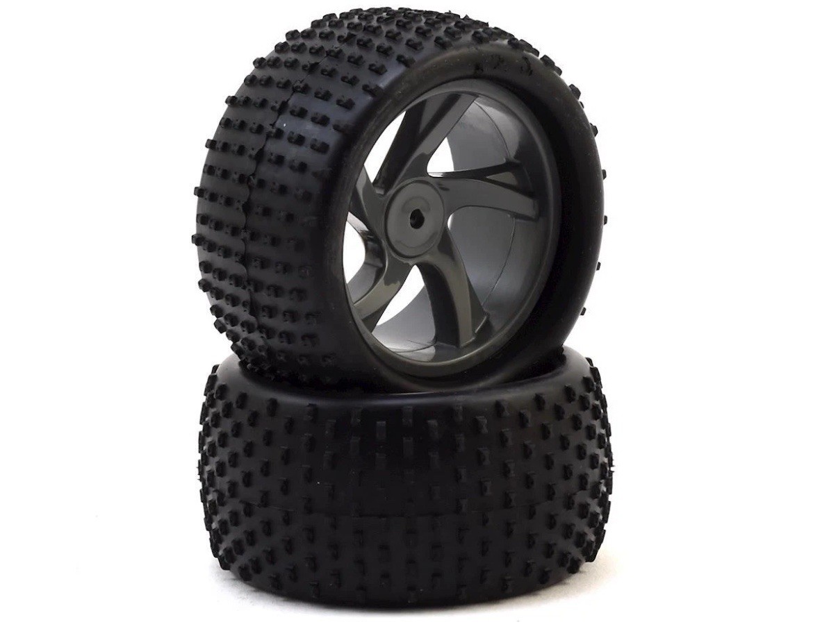 Maverick Pre-Mounted 1/18 Truggy Wheel & Tyres Assembly (Ion