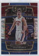 2021-22 Panini Select Concourse Tri-Color Prizm Luka Garza #22 Rookie RC 0m2c