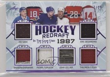 2020 Leaf ITG Used Purple 7/15 Joe Sakic Brendan Shanahan Pierre Turgeon HOF 0f4