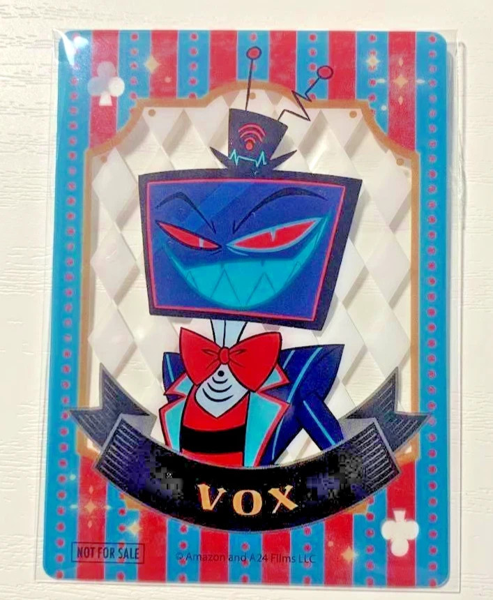 ① hazbin hotel カード human alastor Vox 58枚 New human Alastor trading card : r/Alastorcult