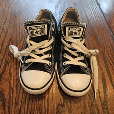 Converse Chuck Taylor All star black  white sneakers men size 4 wms 5.5