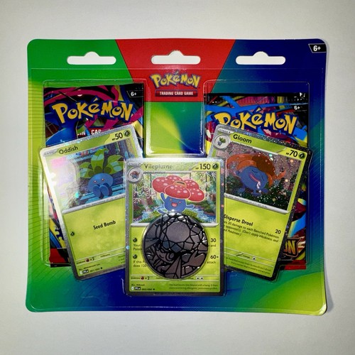 Pokemon TCG Enhanced 2-Pack Blister Oddish Vileplume Gloom Promo Factory Sealed