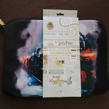 Harry Potter Hogwarts Express 13" Estuche con Cremallera para Laptop/Tablet ¡NUEVO! Nuevo con etiquetas