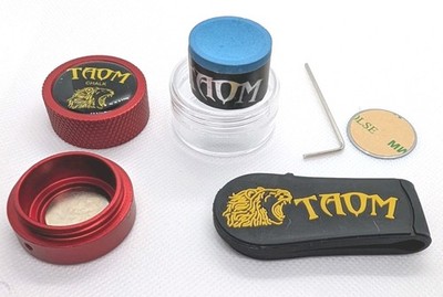 TAOM MAGNETISCHER ROTER KREIDEHALTER & TAOM ORIGINAL BLAU V10 PRO KREIDE & KOSTENLOSER VERSAND