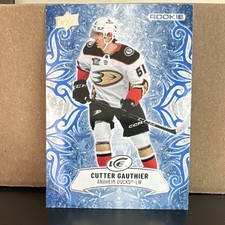 Upper Deck 2024-25 ICE Cutter Gauthier Ducks Rookie #125 NHL Hockey
