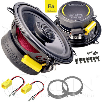 GROUND ZERO LAUTSPRECHER für FIAT MAREA Typ 185 1996-2002 Heckablage 120W #BIMW