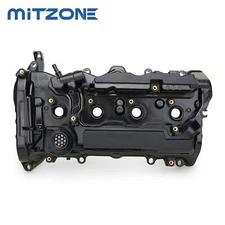 BLack-140 MITZONE Engine Valve Cover with Gasket Compatible with 2015-2019 Honda