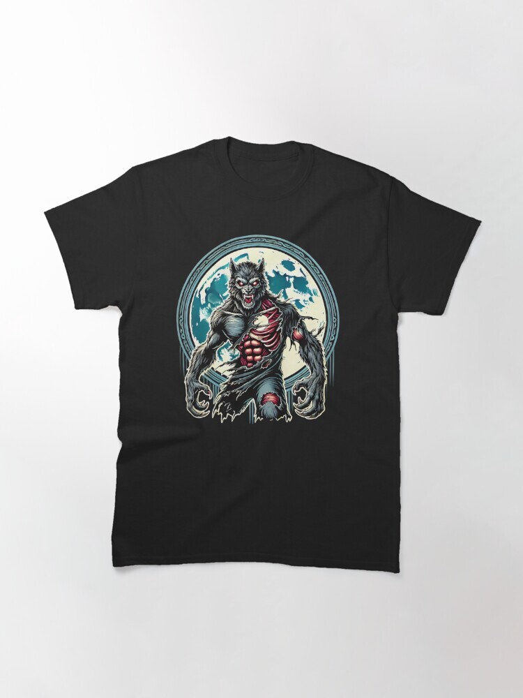 Werewolf Transformation - Celtic Samhain/Halloween Classic T-Shirt