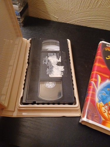 Aladdin set VHS ALADDIN, RETURN OF JAFAR & KING OF THIEVES 3 VHS Tape Lot. 2/23 - Picture 5 of 5