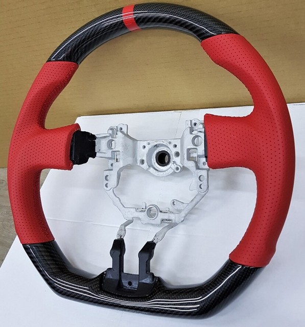 REVESOL Carbon Fiber RED EDITION Steering Wheel for 20132016 SCION FR