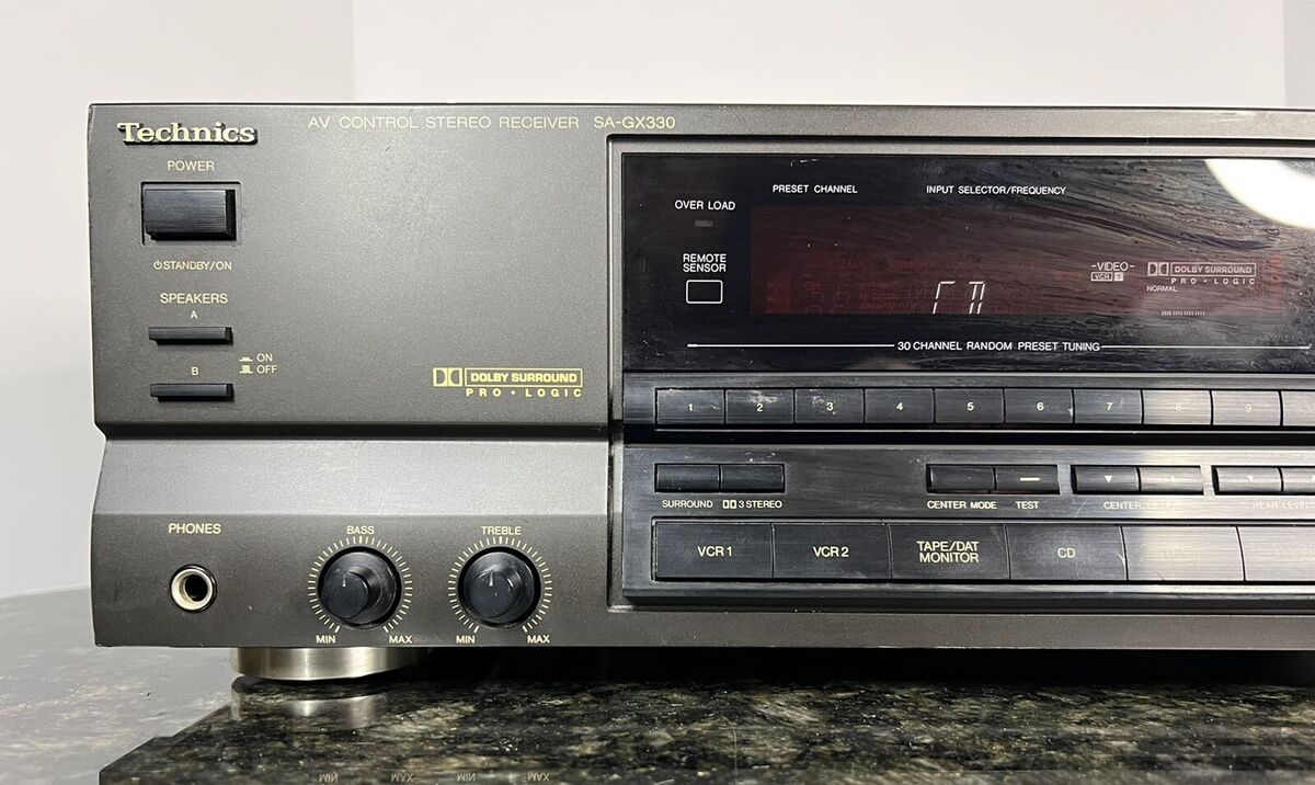 Technics SA-GX330 AV Control Stereo Receiver, Tested, Working | eBay