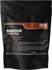 The Bulk Protein Company SERIOUS Gainz 2Kg - Whey Protein Powder - Weight Gain, 11.48 per kilo