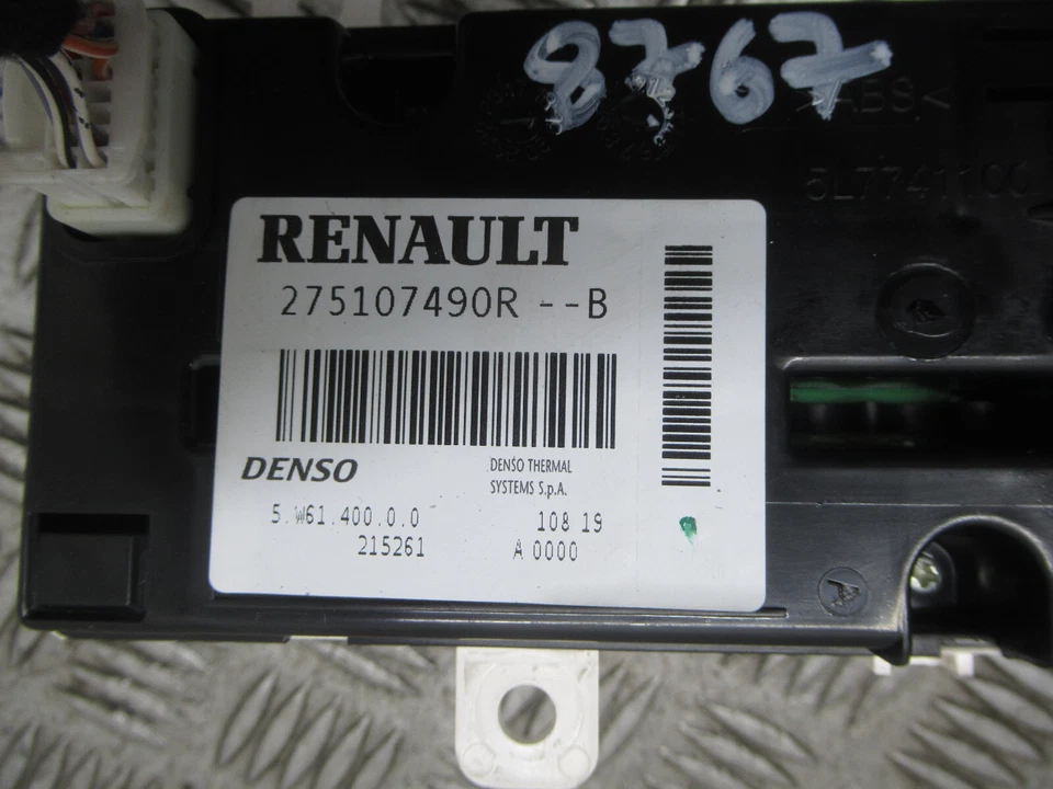 2019 NISSAN NV400 SE SHR X62B 2.3DCI MK2 A/C HEATER CLIMATE CONTROLS REF8767 - Image 4 of 4