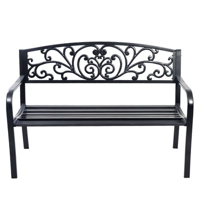 Mosaic Ivy Rocking Chair Classic Patio Garden Furniture Cast Iron