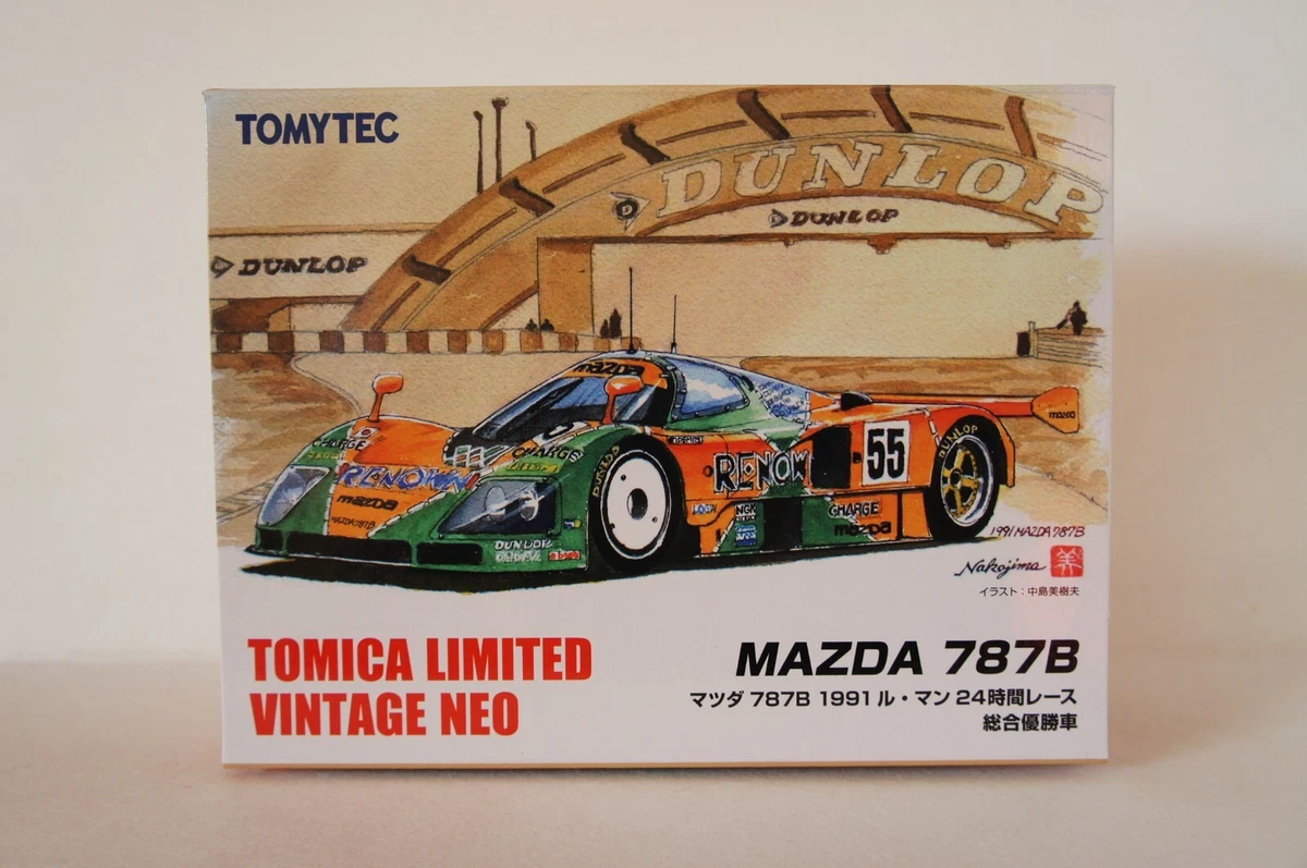 TOMYTEC MAZDA 787B 1991年モデル マツダ787B 1991ル・マン優勝車 | 製品をさがす | tomica
