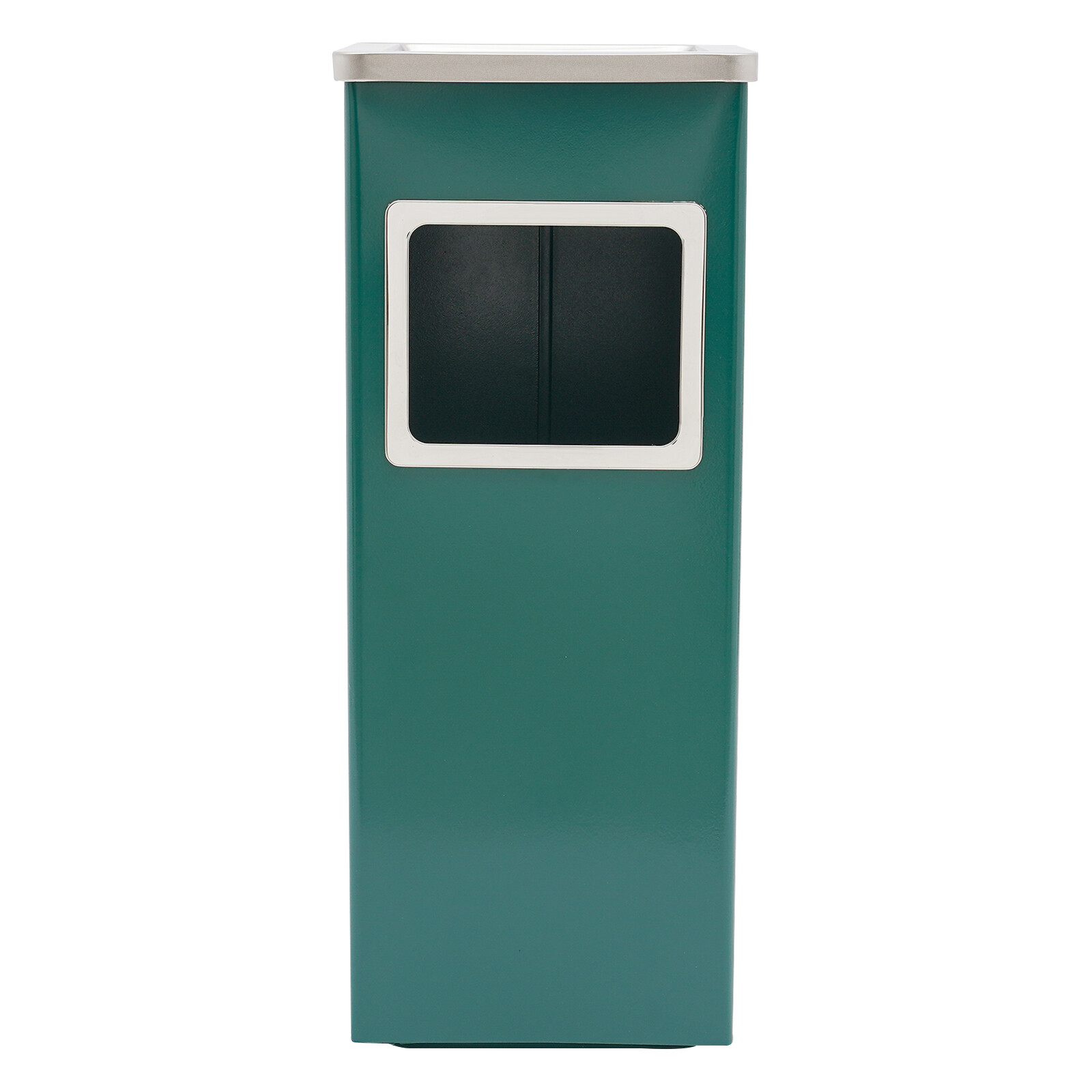 Commercial Trash Can Green Outdoor Yard Trash Can With Removable Inner Can