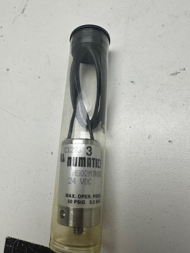 Numatics HS02M7H30B Solenoid Valve New - Picture 2 of 3