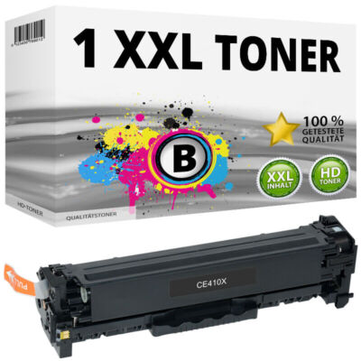 XXL TONER für HP CE410X LaserJet Pro 300 color M351a MFP M375nw Pro 400 M451dn