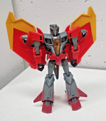 Transformers Cyberverse Sinister Strikeforce THRUST Warrior no accessories